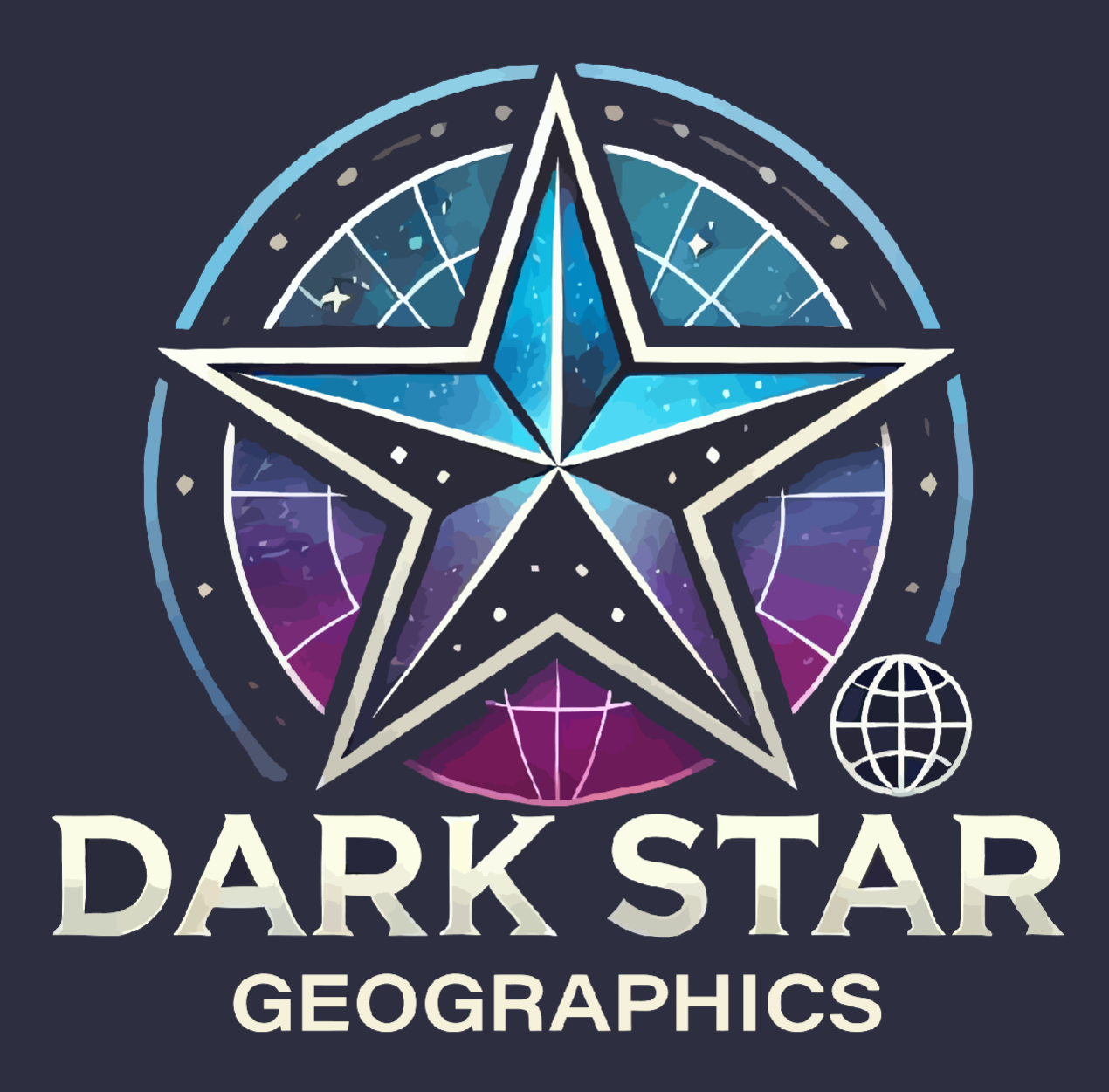 Dark Star Geographics Logo